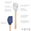 Spatulart Baking Conversions Wood Handled Spatula