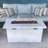 Fiber Reinforced Concrete Propane Outdoor Fire Pit Table-1715358026