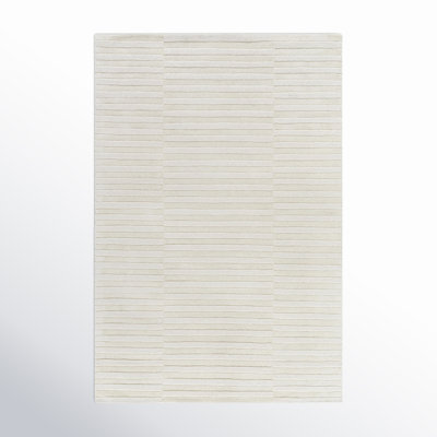 Thane Hand Loomed Wool Cream Rug