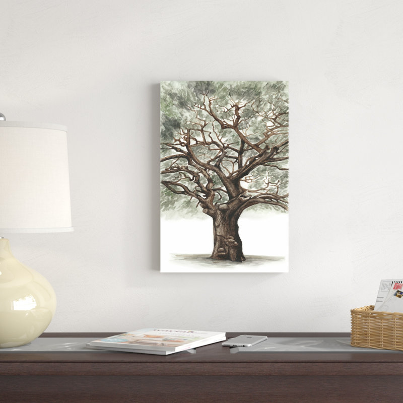 " Oak Tree Composition II " by Naomi McCavitt Painting Print, 18" H x 12" W x 1.25" D