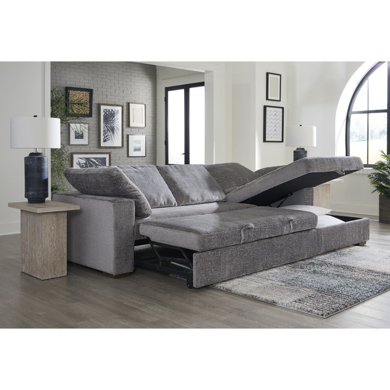 Drift Sectional Sleeper Facing Chaise, Right Hand Facing