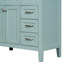 Meuble-lavabo 36 po avec lavabo et porte, armoire de rangement en céramique-1025787214-1025787215