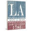 LA 1781 - No Frame Print on Wood-1230609222