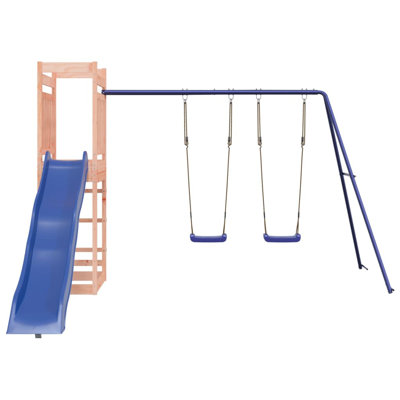 Ensemble de jeu d'extérieur vidaXL en bois massif