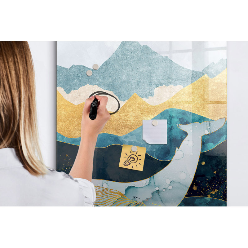 Magnetic Glass Dry Erase Board