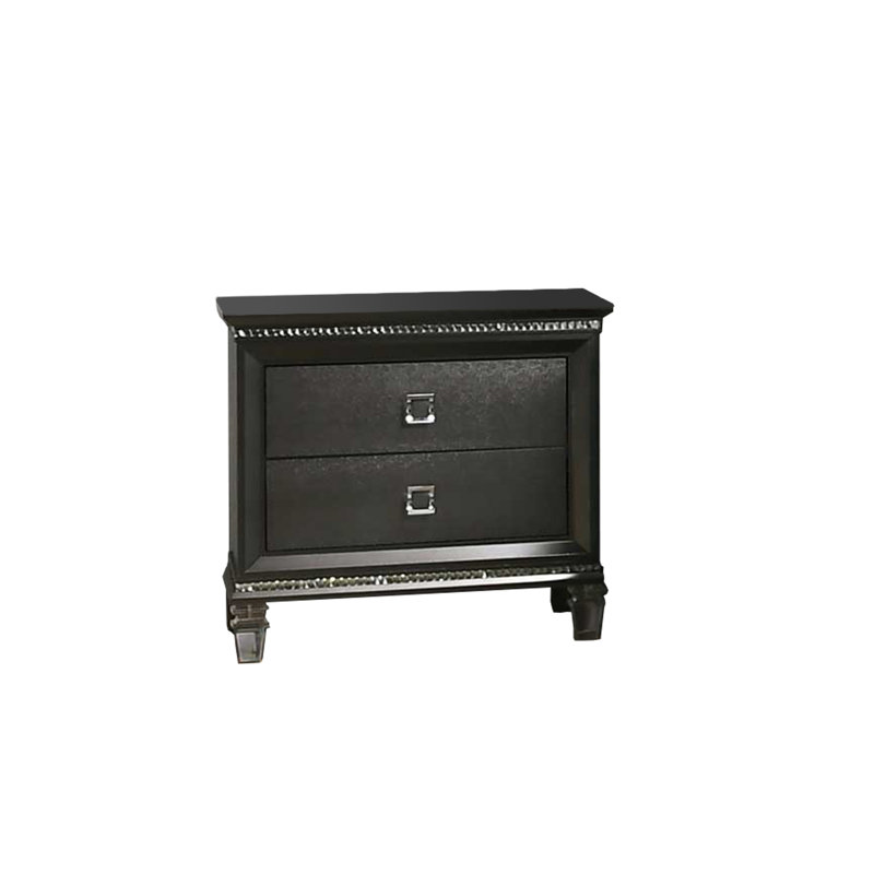 Table de chevet 2 tiroirs Norwich
