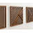 Three-Piece Wood Wall Art Set