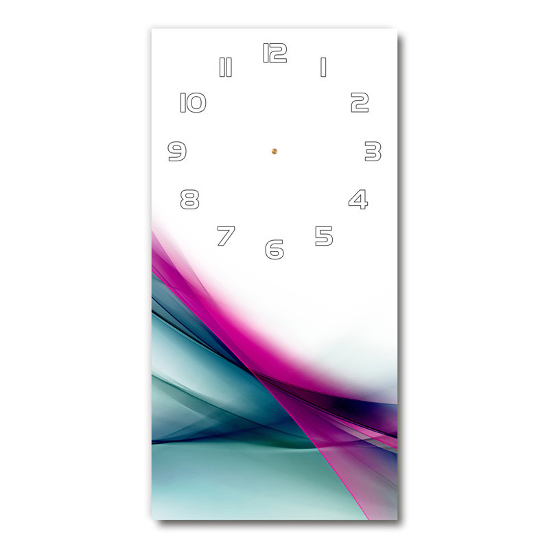 Jaouad Glass Wall Clock