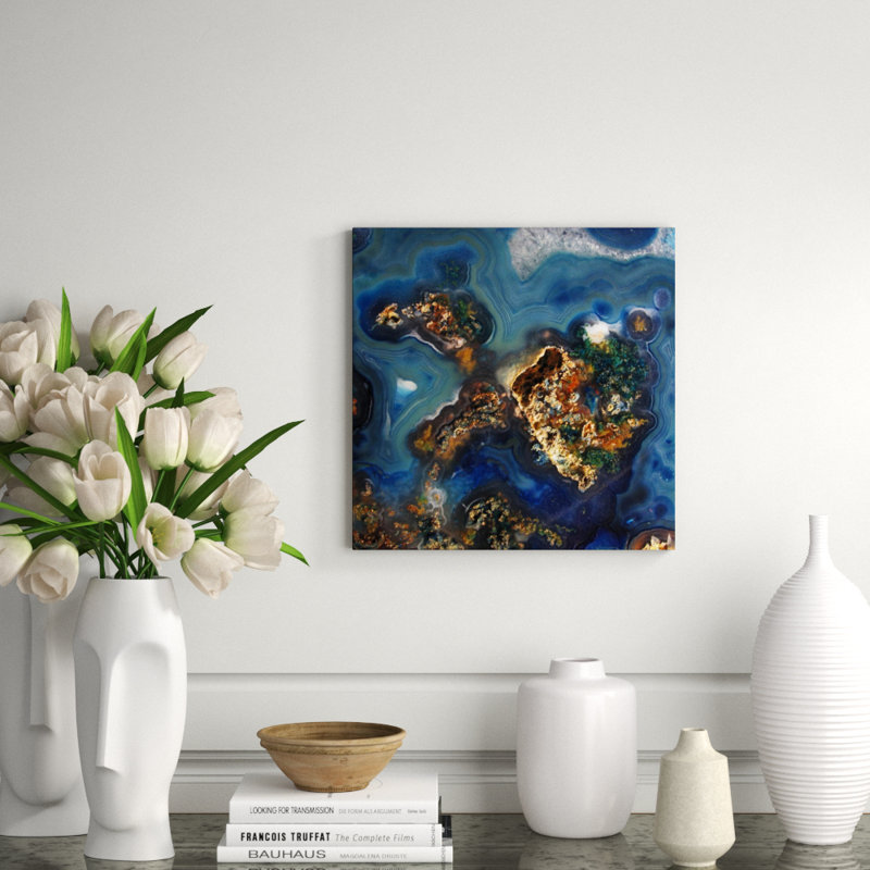 Luminous Sphereoid III Print by Zoey Riley, 18" H x 18" W, Matte