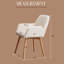 Chaise avec accoudoirs rembourrée Philodendron-850681739
