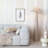 Melange Tufted Curved Sofa