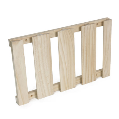 Adreona Solid Wood Hanging Wine Glass Rack