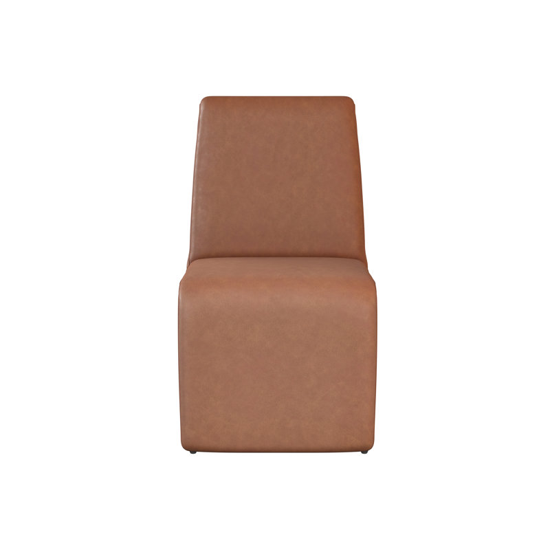 Cascata Upholstered Dining Chair, Brown