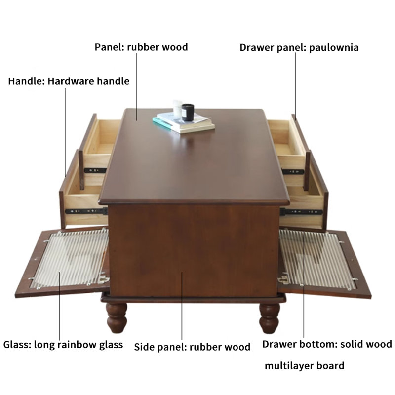 Modern Brown Coffee Table