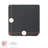 Argon Tableware - Square Slate Coasters - 10cm