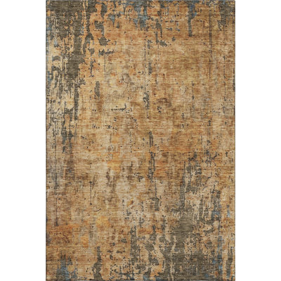 Premium Machine Washable Dominick AMF1203 Abstract Rug