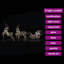 vidaXL LED Reindeers with 60 LEDs PET-1299593786