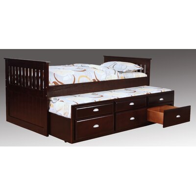 Austinville Twin Solid Wood Storage Platform Bed -  Red Barrel StudioÂ®, 2DEDC25B7198429ABA992A7036B6F628