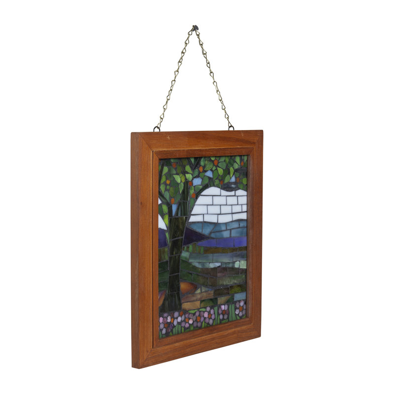 Handmade Traditional Landscape & Nature Wall Decor on Glass