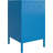 Metal Locker End Table With Storage Shelves And Locking Door