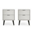 Elkville 45cm W Bedside Table