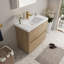 Meuble-lavabo sur pied 36 po avec lavabo, meuble-lavabo avec comptoir en résine de pierre et tiroirs à fermeture douce, chêne naturel-1781529433-1781529434