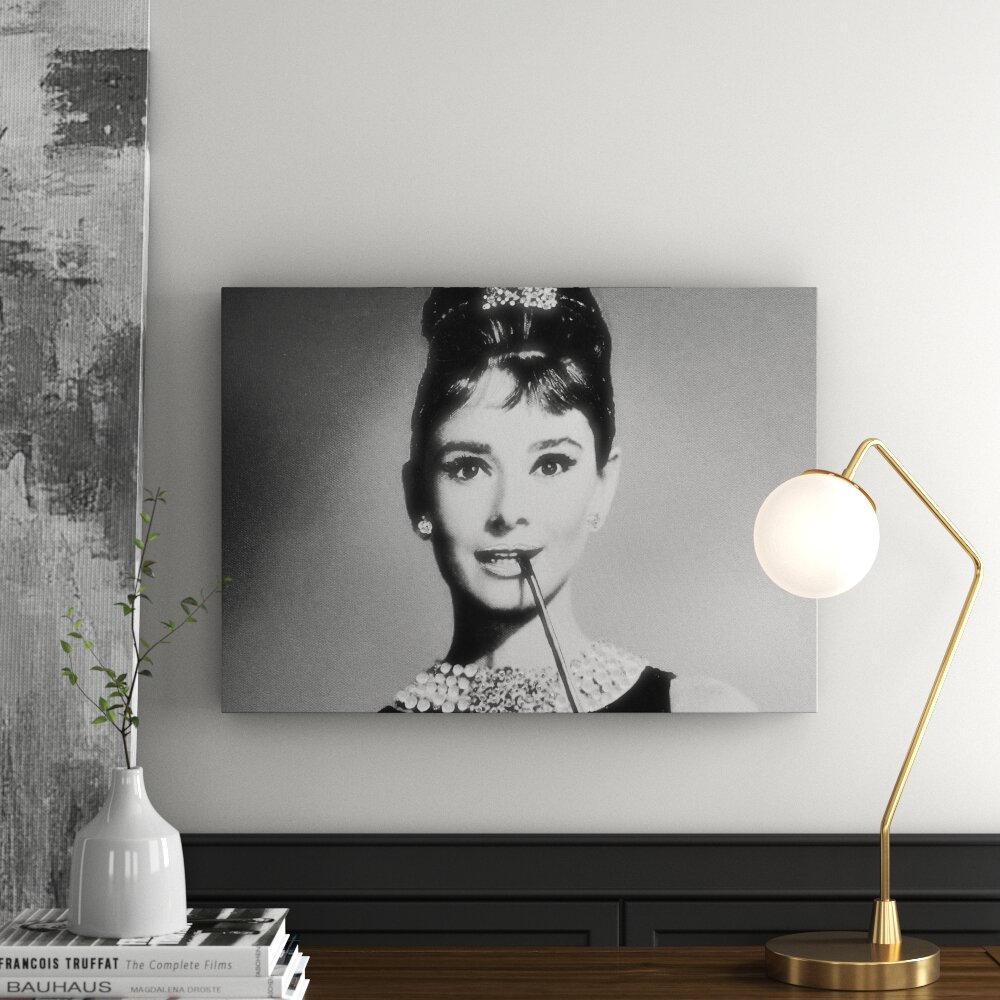 Leinwandbild ?Audrey Hepburn? Kenna, Fotodruck