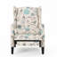 Fauteuil inclinable avec garniture cloutée