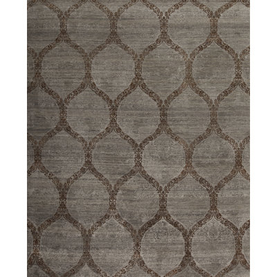 Manhattan Reserve Hand Knotted Geometric Area Rug