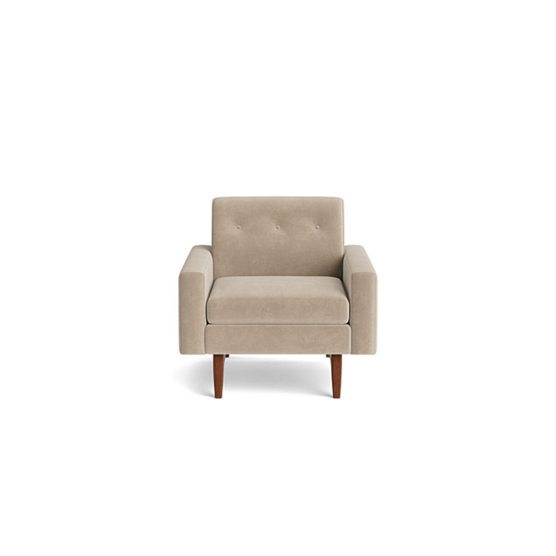 Tyler Chair, Velvet - Beige