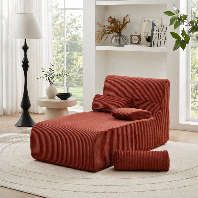 Méridienne Modern, Red