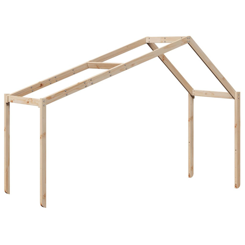 Pyron Bunk Bed Accessories, 144.5cm H x 213cm L x 95.5cm W, Brown