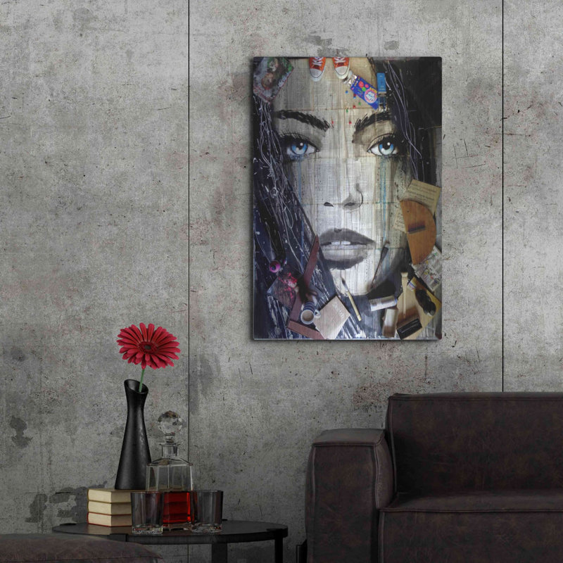 «Winter Song Studio» par Loui Jover, H 36 po x l 24 po
