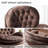 Zenon Velvet Swivel Accent Chair with Ottoman-991307800