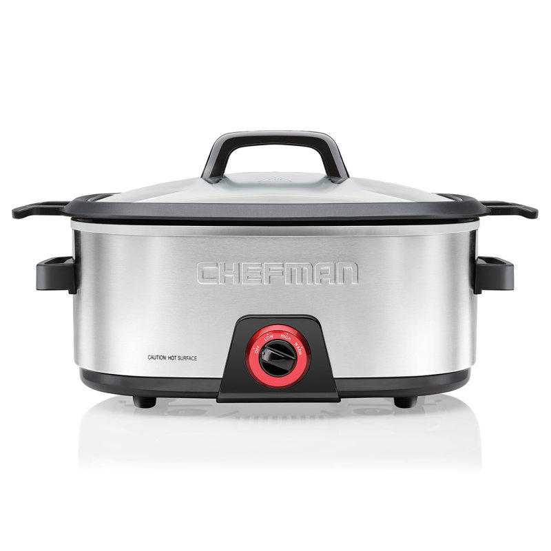 Chefman Slow Cooker, 6-quart