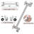 10" Square Rainfall & High Pressure Stainless Steel Bath Shower Head-126529073