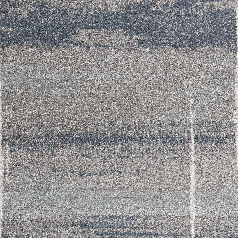 Tapis bleu en polypropylène 7 x 10