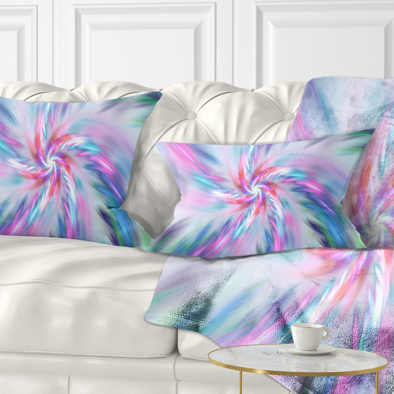 Coussin lombaire floral de fleur exotique