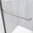 DreamLine Alliance Pro HV 56 - 60 inch W x 70 1/2 inch H Semi-Frameless Bypass Shower Door in Brushed Nickel-69488223-121250580