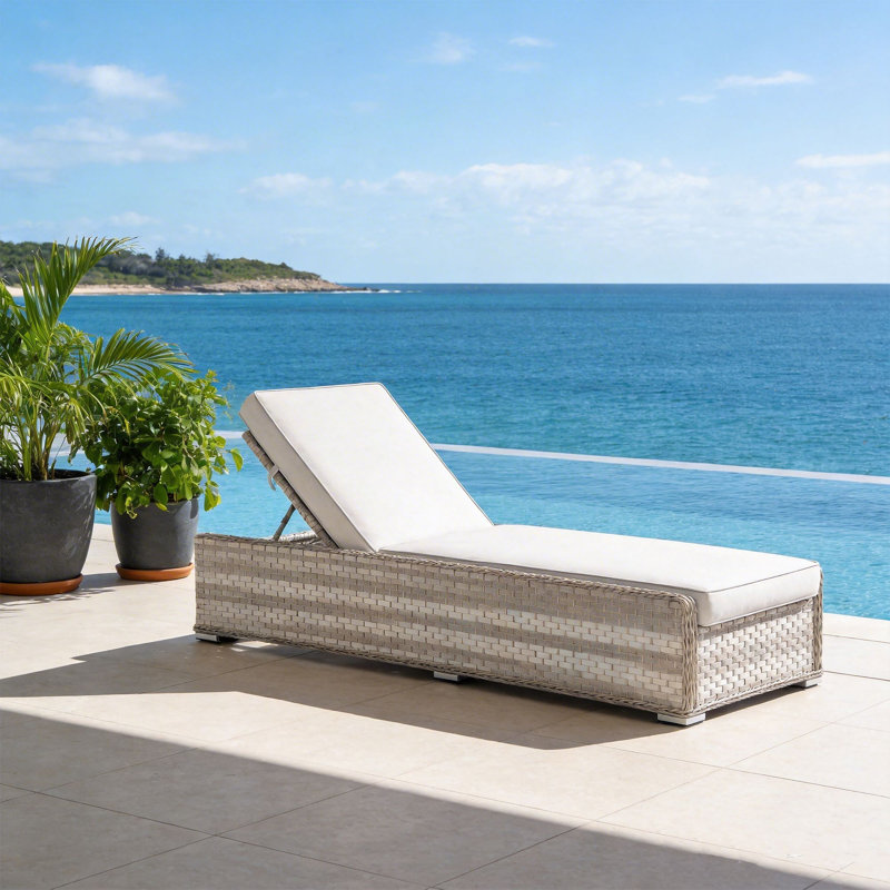 198cm Long Sun Lounger