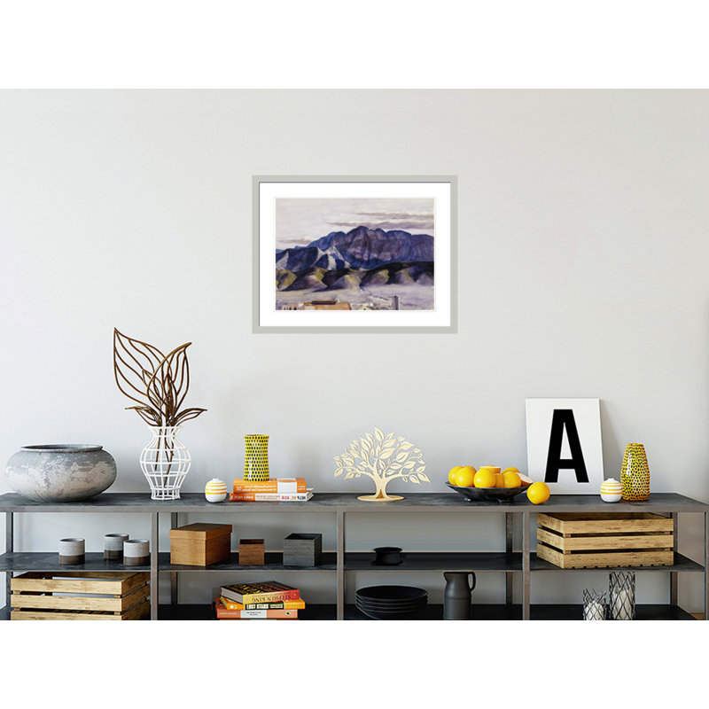 «Sierra Madre at Monterrey» par Edward Hopper, impression giclée sur cadre, H 22,74 po x l 29,5 po
