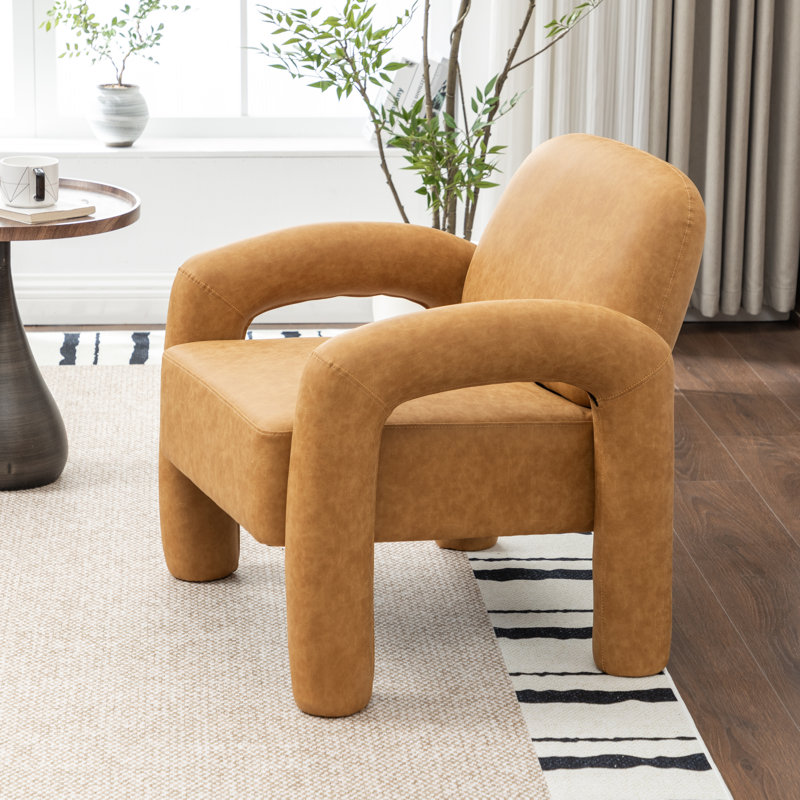 Fauteuil Iryanna, Jaune