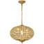 Rola Crystal 1-Light Globe Chandelier