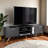 Vale Wood TV Stand, Dark Gray and Gold Finished, 62.88'' W X 15.57'' D X 18.38'' H
