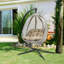 Solvey Hanging Egg Chair Folding Texteline Swing Hammock Cushion-67994043