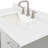 Cambridge 42.25'' Single Bathroom Vanity with Carrara Quartz Top-467159058-430846725