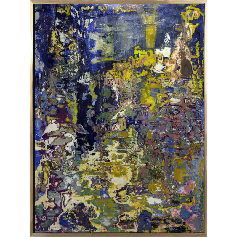 Castle Within Painting, 60" H x 48" W