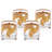 10oz. Handmade Crystal Whiskey Glass Set