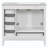 Selmir 36'' Single Bathroom Vanity with Ceramic Top