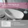 59" x 31" Solid Surface Resin Freestanding Soaking Bathtub with Overflow and Pop-Up Drain, Gloss/Matte White